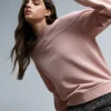 scalperscompany Sudadera Lavada Logo Bordado-Mujer Sudaderas