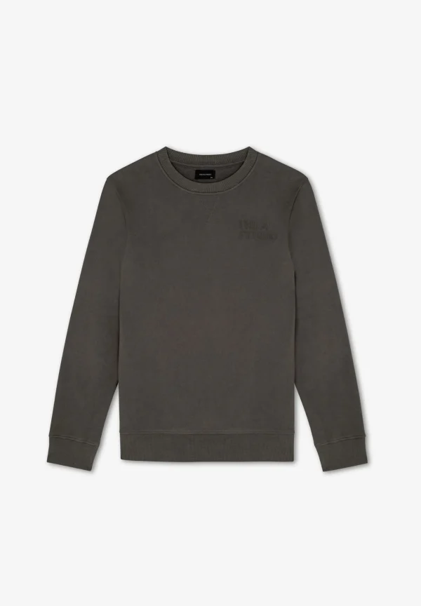 scalperscompany Sudadera Logo Flocado-Hombre Big And Tall