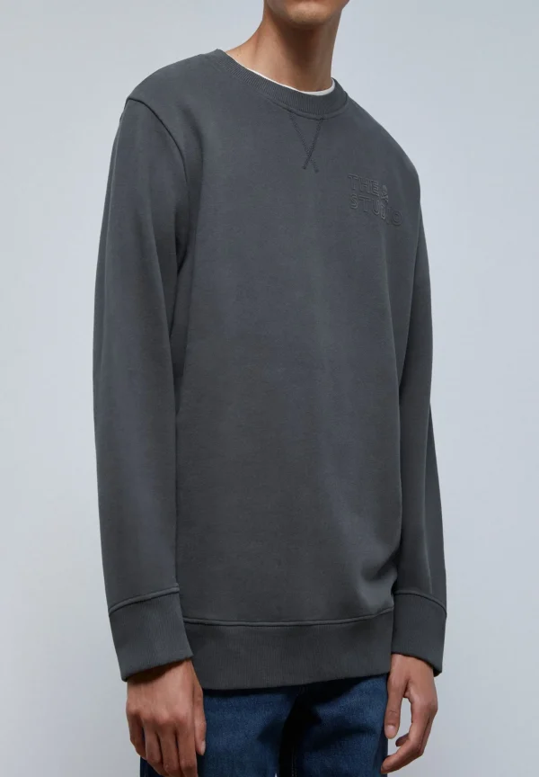 scalperscompany Sudadera Logo Flocado-Hombre Sudaderas