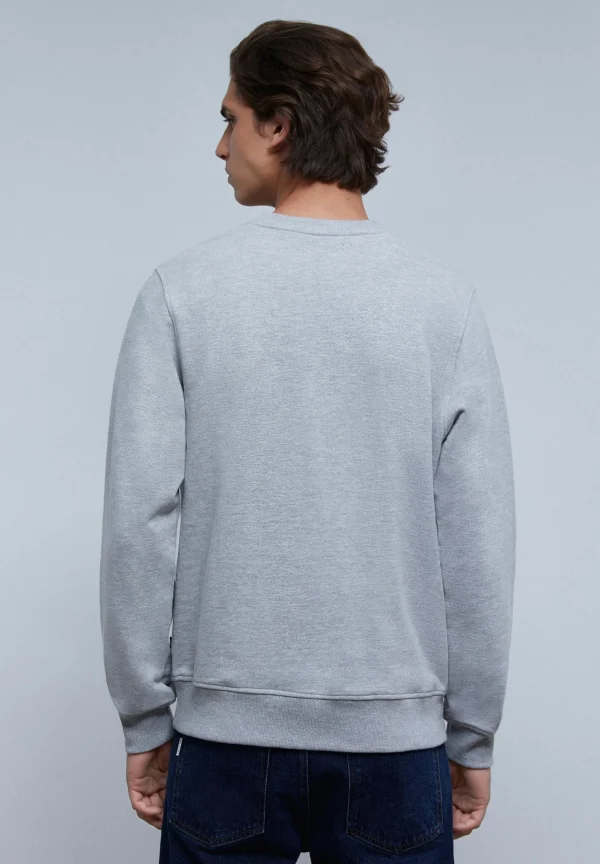 scalperscompany Sudadera Logo Frontal Flocado-Hombre Sudaderas