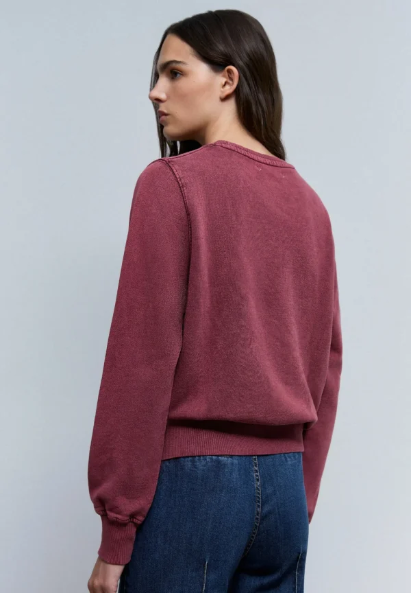 scalperscompany Sudadera Logo Print Cristales-Mujer Sudaderas