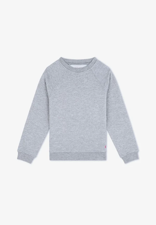 scalperscompany Sudadera Lurex Manga Ranglan-Niños Mini Me