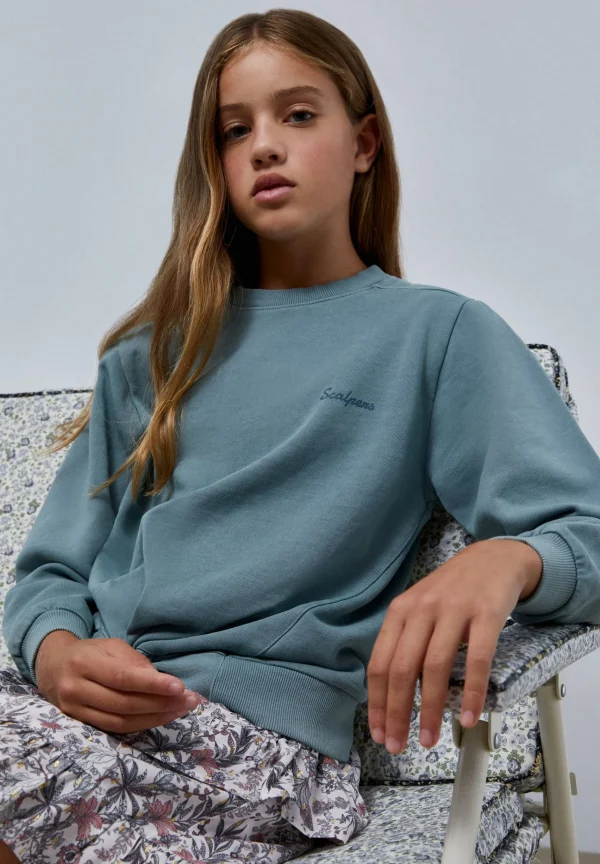 scalperscompany Sudadera Nudo Delantero-Niños Sudaderas
