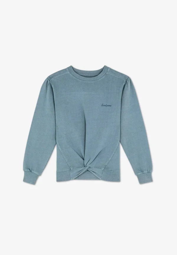 scalperscompany Sudadera Nudo Delantero-Niños Sudaderas