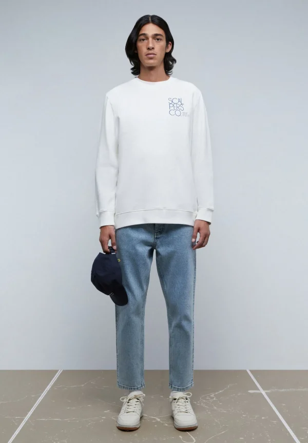 scalperscompany Sudadera Parche Trasero-Hombre Sudaderas