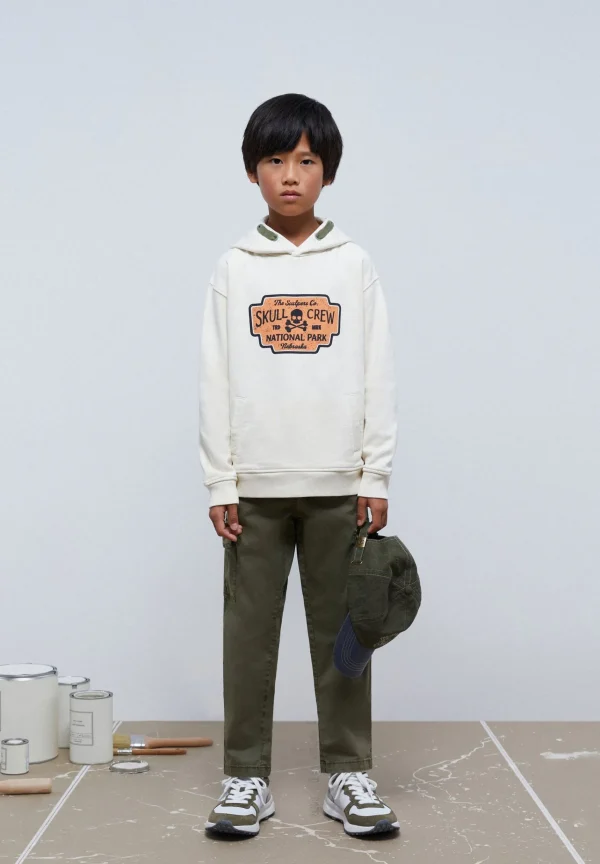 scalperscompany Sudadera Print Frontal Capucha-Niños Sudaderas