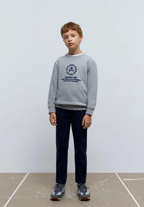 scalperscompany Sudadera Print Frontal Relieve-Niños Sudaderas
