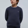 scalperscompany Sudadera Print Logo Circular-Niños Sudaderas