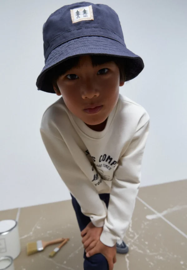 scalperscompany Sudadera Print Y Bordados-Niños Sudaderas