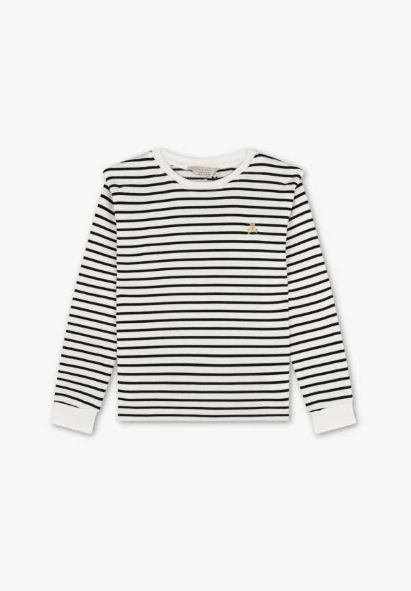 scalperscompany Sudadera Rayas Calavera-Niños Sudaderas