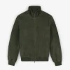 scalperscompany Suede Bomber Bt-Hombre Big And Tall