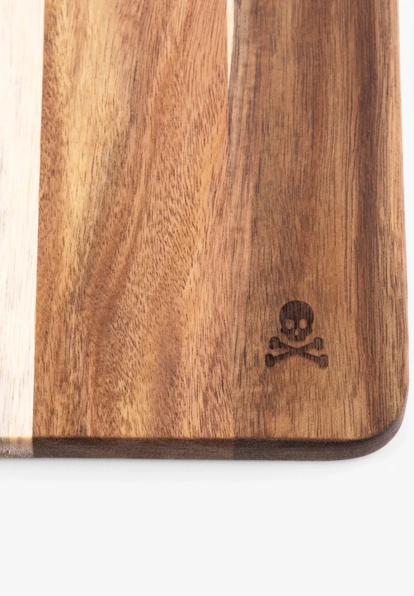scalperscompany Tabla Madera Calavera-Home Almacenaje Y Utensilios