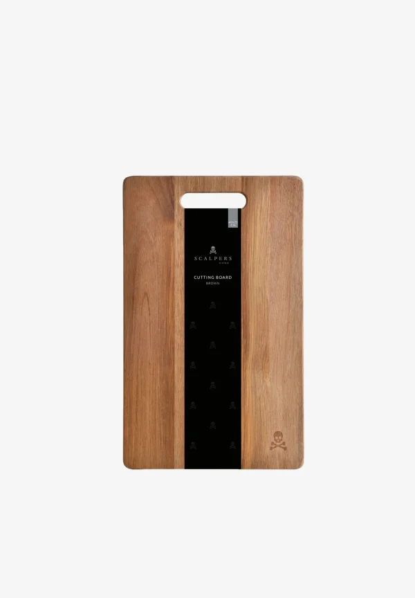scalperscompany Tabla Madera Calavera-Home Almacenaje Y Utensilios