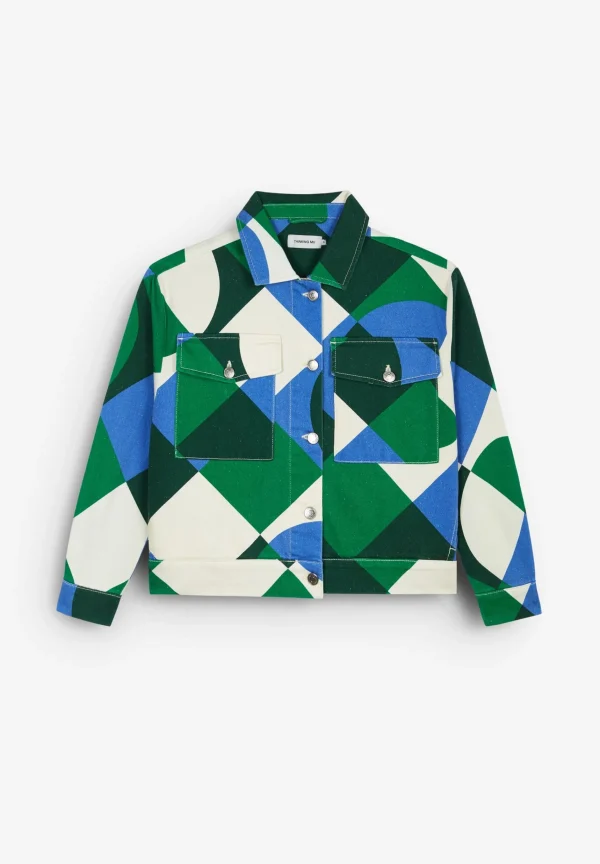 THINKING MU | Chaqueta Tetris Frans-Mujer Abrigos Y Chaquetas