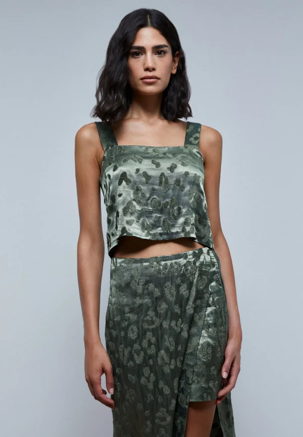 scalperscompany Top Animal Print-Mujer Coleccion