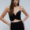 scalperscompany Top Corto Skull Star-Mujer Total Look