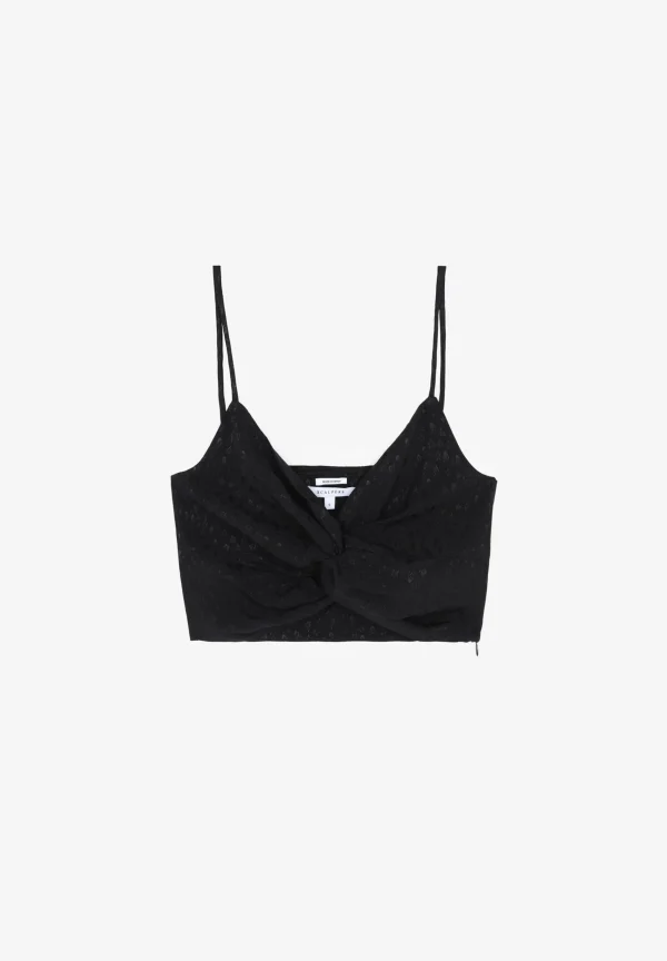 scalperscompany Top Corto Skull Star-Mujer Total Look