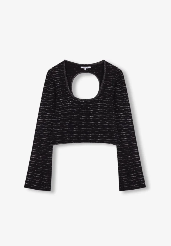 scalperscompany Top Cropped Abertura Trasera-Mujer Total Look