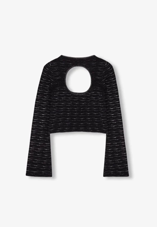 scalperscompany Top Cropped Abertura Trasera-Mujer Total Look