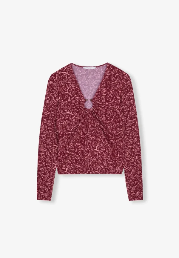 scalperscompany Top Detalle Escote-Mujer Total Look