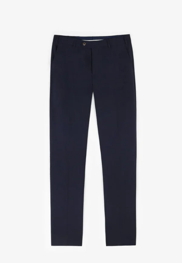 scalperscompany Traje Azul Marino Bolsillos Parche-Hombre Trajes