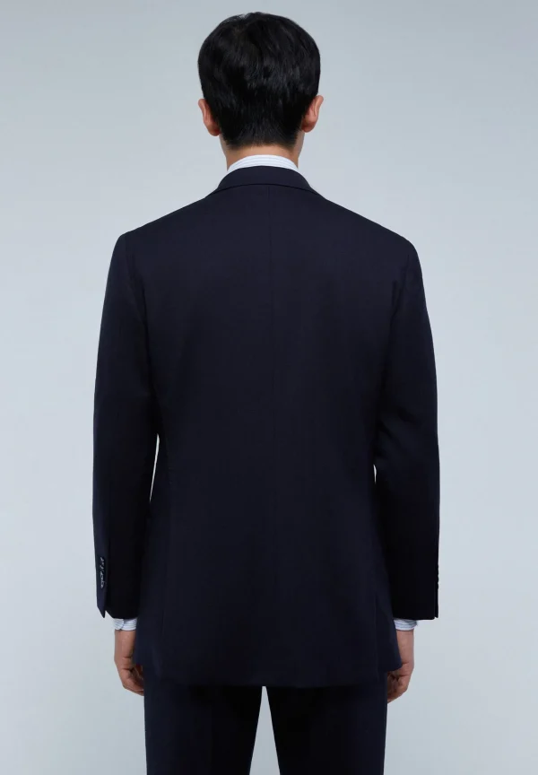 scalperscompany Traje Azul Marino Lana-Hombre Trajes