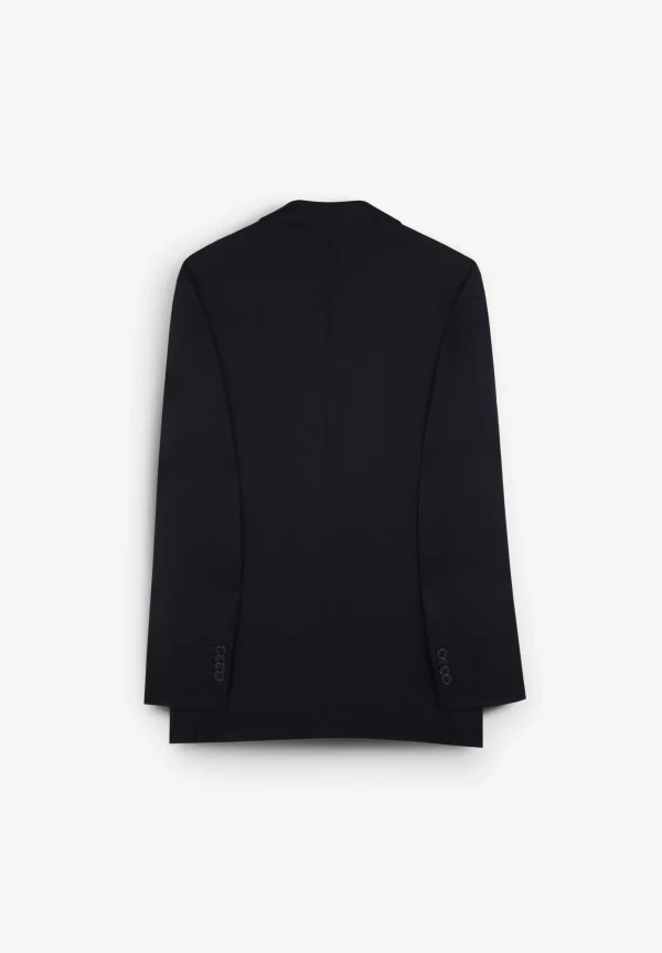 scalperscompany Traje Azul Marino Lana-Hombre Trajes