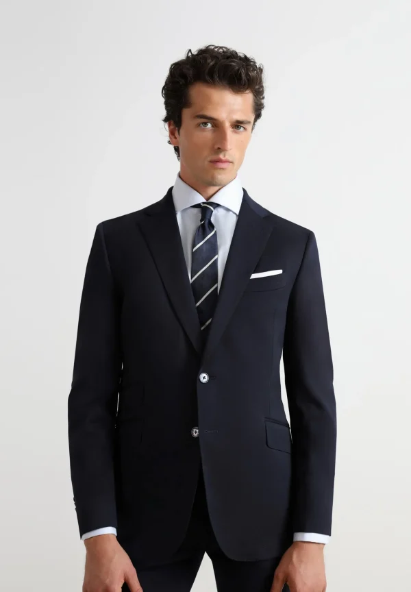 scalperscompany Traje Clasico Azul Marino-Hombre Trajes