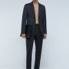 scalperscompany Traje Clasico Lana Gris-Hombre Trajes