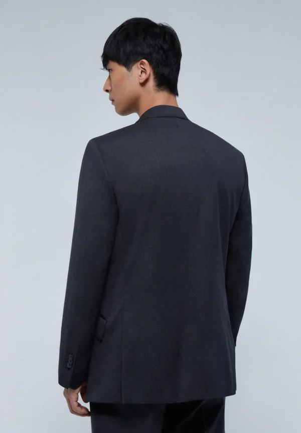 scalperscompany Traje Clasico Lana Gris-Hombre Trajes