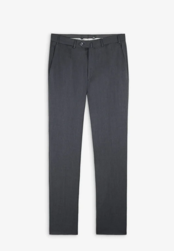 scalperscompany Traje Clasico Lana Gris-Hombre Trajes
