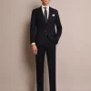 scalperscompany Traje Lana Azul Marino-Hombre Trajes