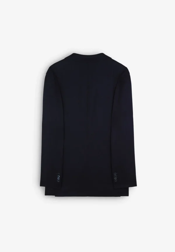 scalperscompany Traje Premium Lana Azul Marino-Hombre Trajes