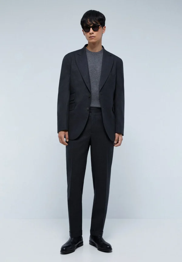 scalperscompany Traje Premium Lana Gris-Hombre Trajes