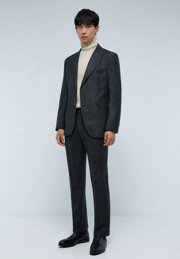scalperscompany Traje Premium Principe De Gales-Hombre Trajes