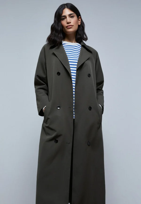 scalperscompany Trench Chaleco Desmontable-Mujer Abrigos Y Chaquetas