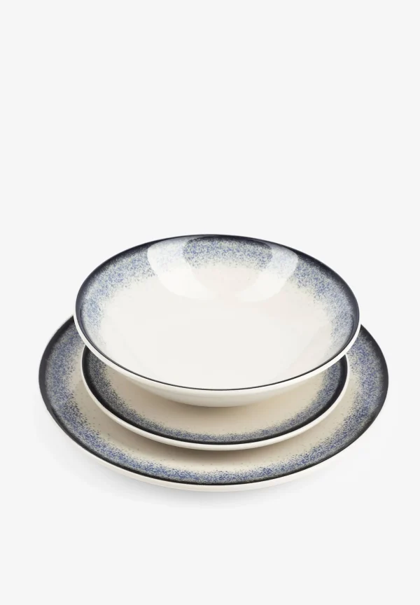 scalperscompany Vajilla Detalle Borde 12 Piezas-Home Vajilla