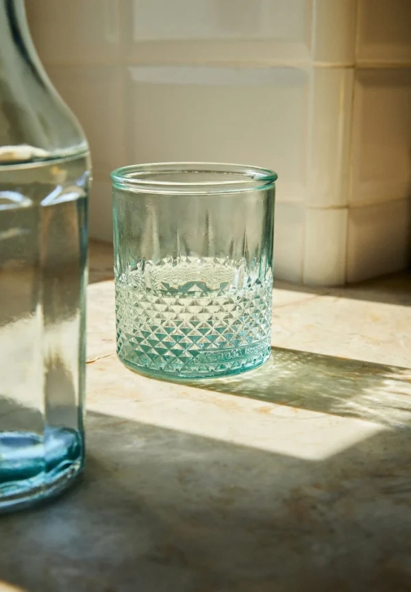 scalperscompany Vaso Cristal Dibujo Relieve-Home Cristaleria