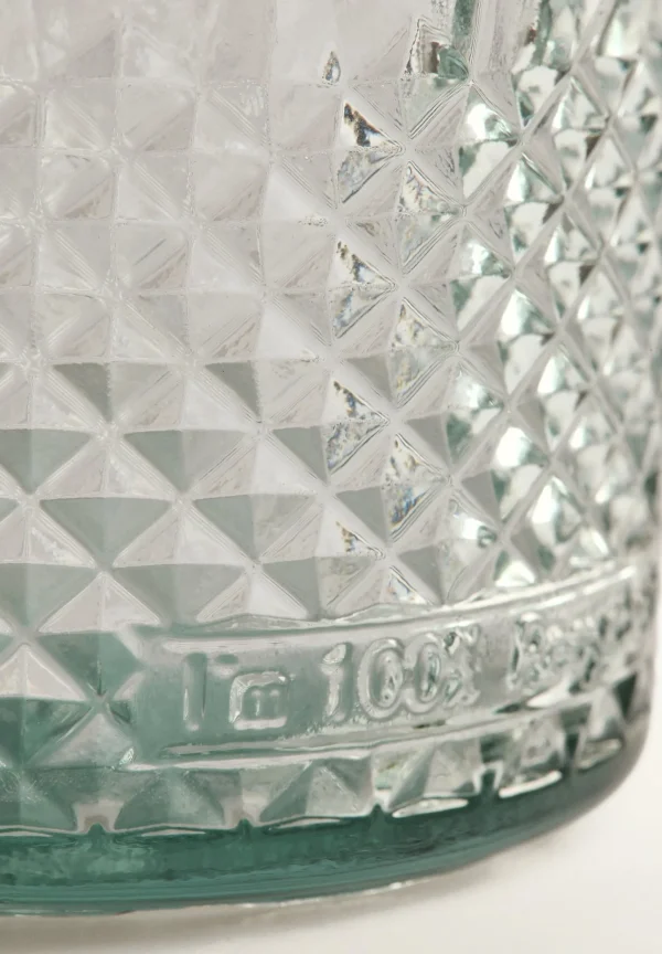 scalperscompany Vaso Cristal Dibujo Relieve-Home Cristaleria
