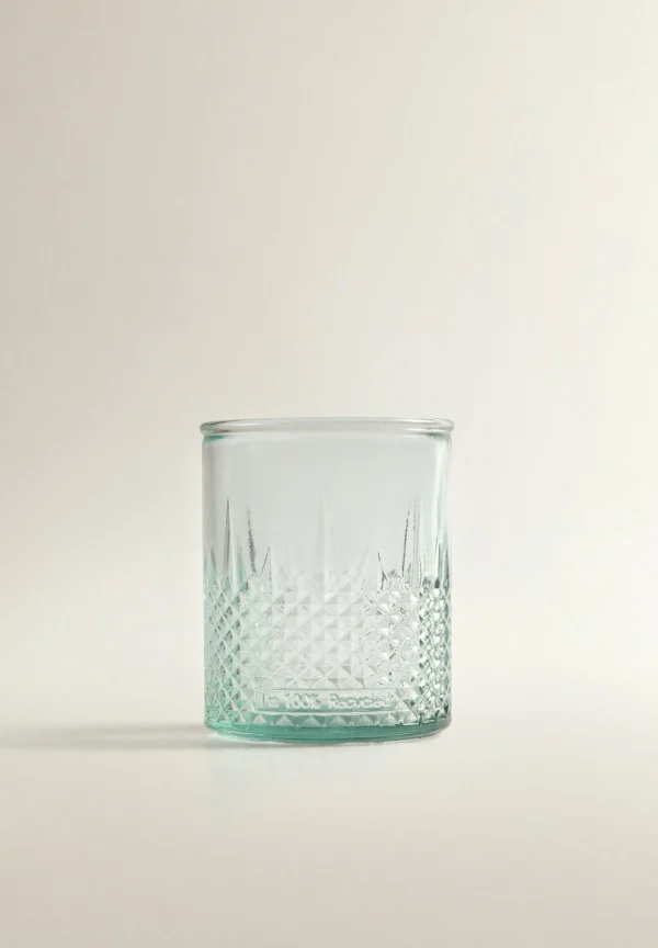 scalperscompany Vaso Cristal Dibujo Relieve-Home Cristaleria