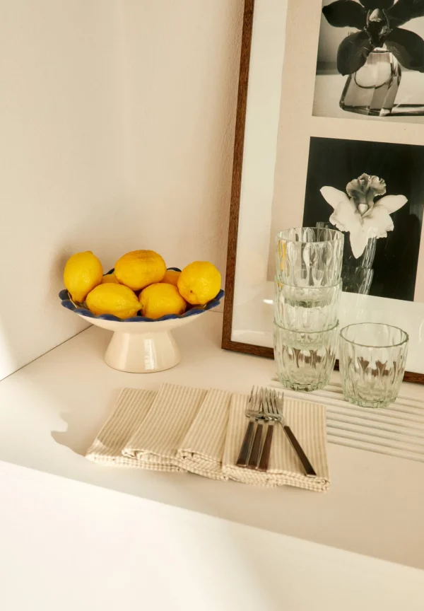 scalperscompany Vaso Vidrio Relieve-Home Cristaleria