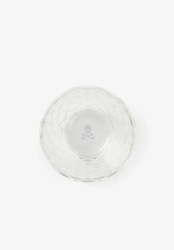 scalperscompany Vaso Vidrio Relieve Triangulos-Home Cristaleria