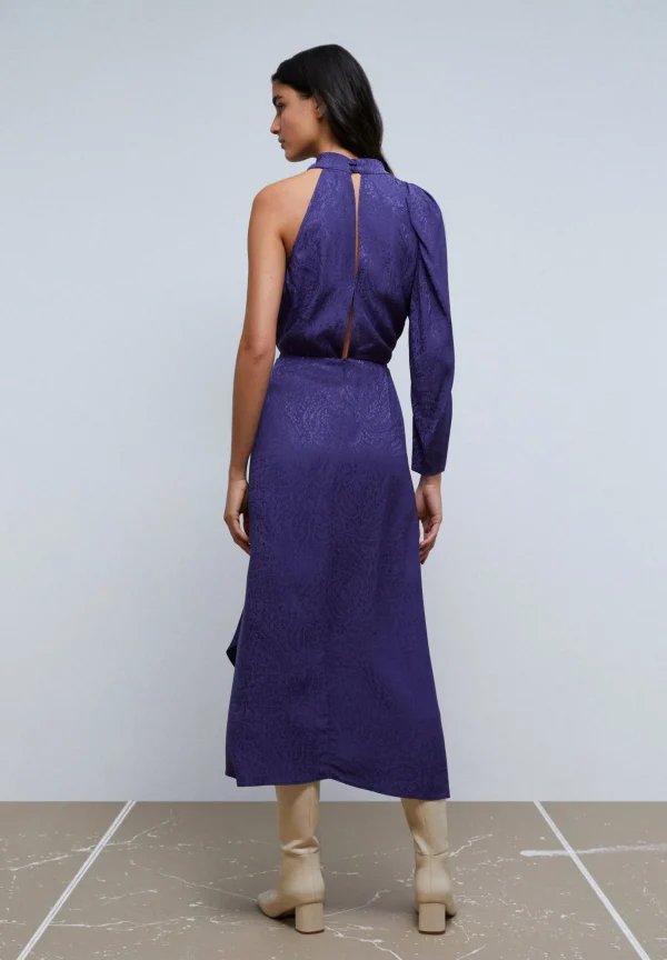 scalperscompany Vestido Asimetrico Jacquard-Mujer Coleccion