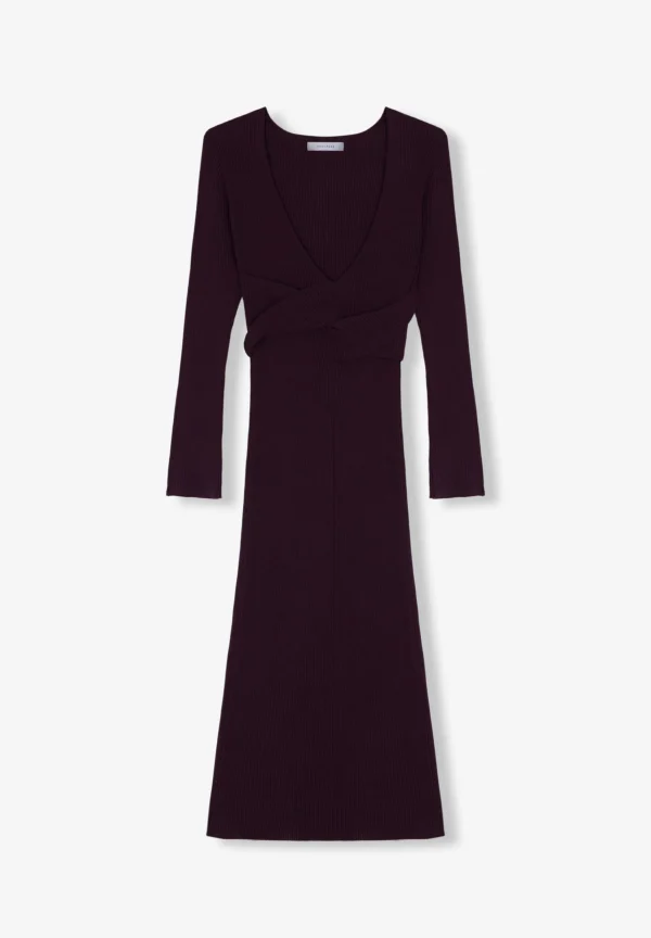 scalperscompany Vestido Midi Canale-Mujer Punto