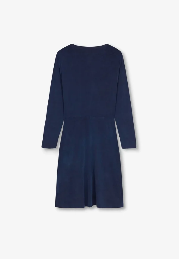 scalperscompany Vestido Mini Cupro-Mujer Vestidos Y Monos