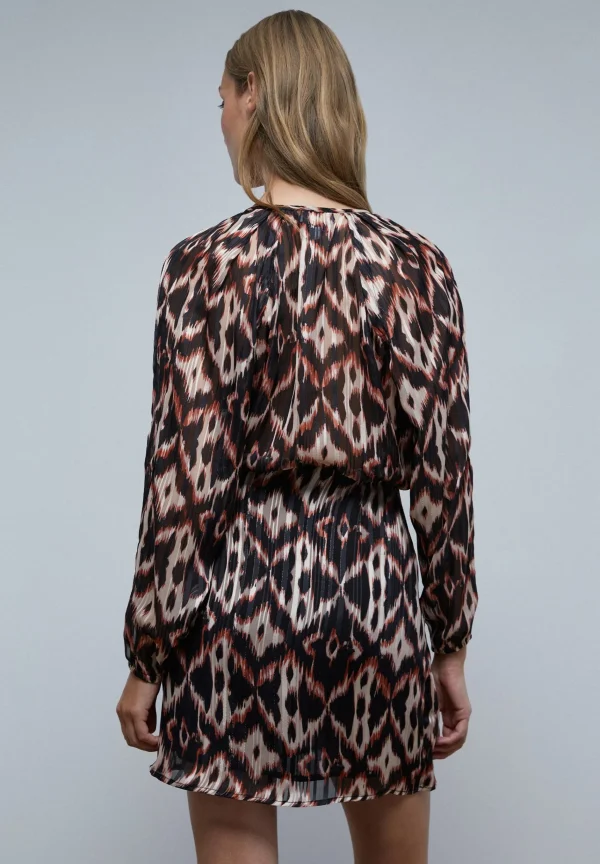 scalperscompany Vestido Mini Print Cruzado-Mujer Vestidos Y Monos