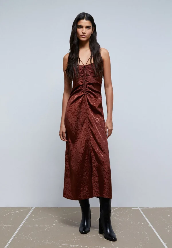 scalperscompany Vestido Slip Midi-Mujer La Gran Fiesta