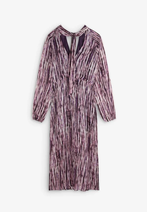 scalperscompany Vestido Tie Dye Lazada Cuello-Mujer Coleccion