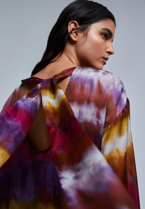 scalperscompany Vestido Tunica Tie Dye-Mujer La Gran Fiesta