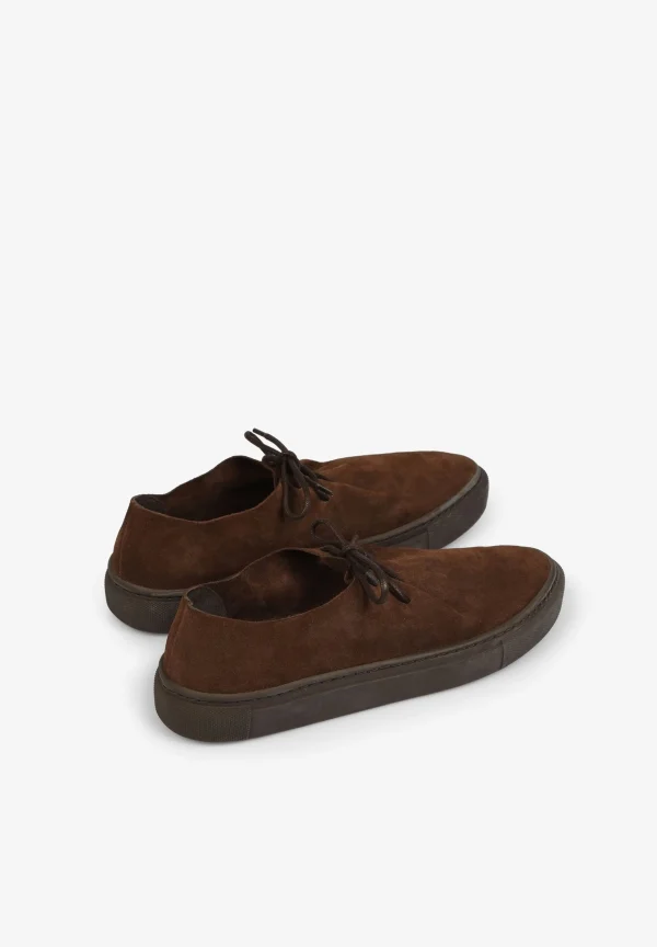 scalperscompany Zapato Cordones Piel Serraje-Hombre Casual